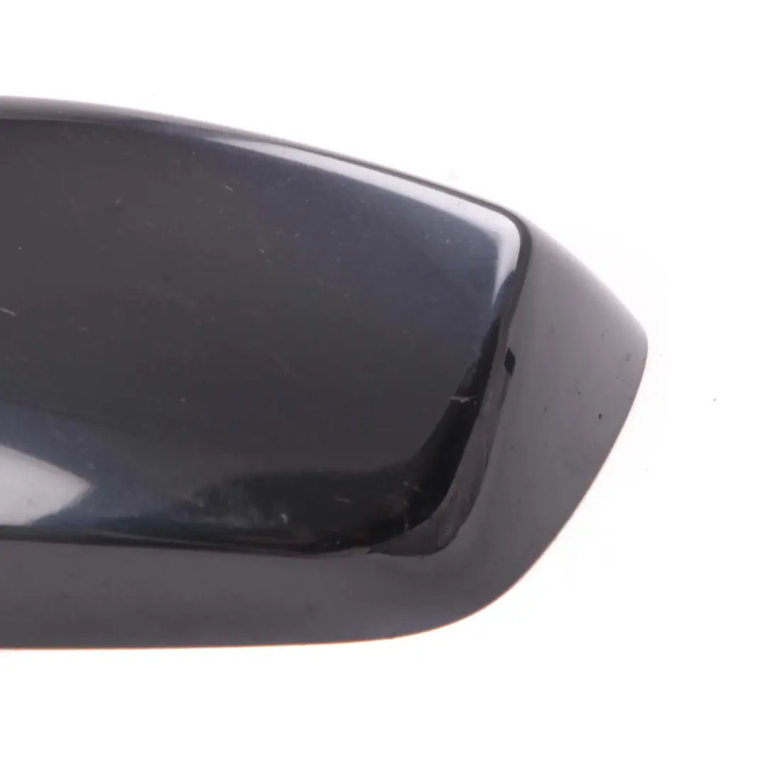 Wing Mirror BMW E60 E61 Right O/S Cap Casing Orientblau Orient Blue 317 to Cover with Part number 0300239 Cover Wing Mirror BMW E60 E61 Right O/S Cap Casing Orientblau Orient Blue 317 - SKU 0300239-OB - Part number 0300239