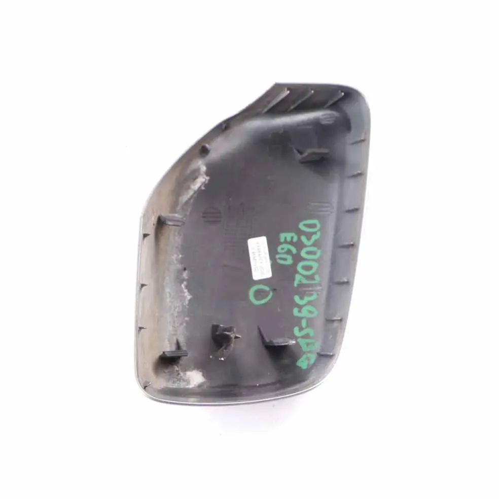 BMW E60 E61 Right O/S Cover Cap Wing Mirror Silbergrau Silver Grey A08 - SKU 0300239-SBG - Part number 0300239