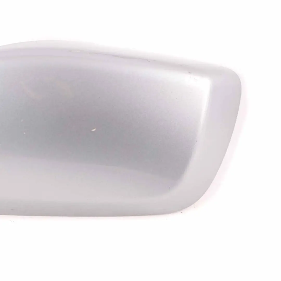 Right O/S Cover Cap Wing Mirror Silbergrau Silver Grey A08 to BMW E60 E61 with Part number 0300239 BMW E60 E61 Right O/S Cover Cap Wing Mirror Silbergrau Silver Grey A08 - SKU 0300239-SBG - Part number 0300239