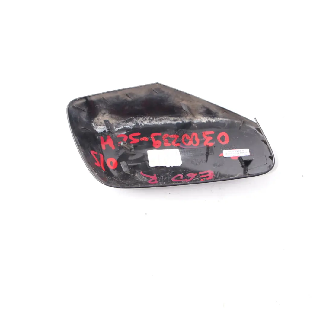 Wing Mirror BMW E60 E61 Right O/S Cap Casing Schwarz 2 Black - 668 to Cover with Part number 0300239 Cover Wing Mirror BMW E60 E61 Right O/S Cap Casing Schwarz 2 Black - 668 - SKU 0300239-SCH - Part number 0300239