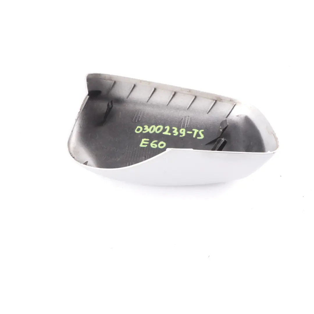  Coperchio specchietto retrovisore BMW E60 E61 Destra Involucro Argento 354 - SKU 0300239-TS - Numero di parte 0300239