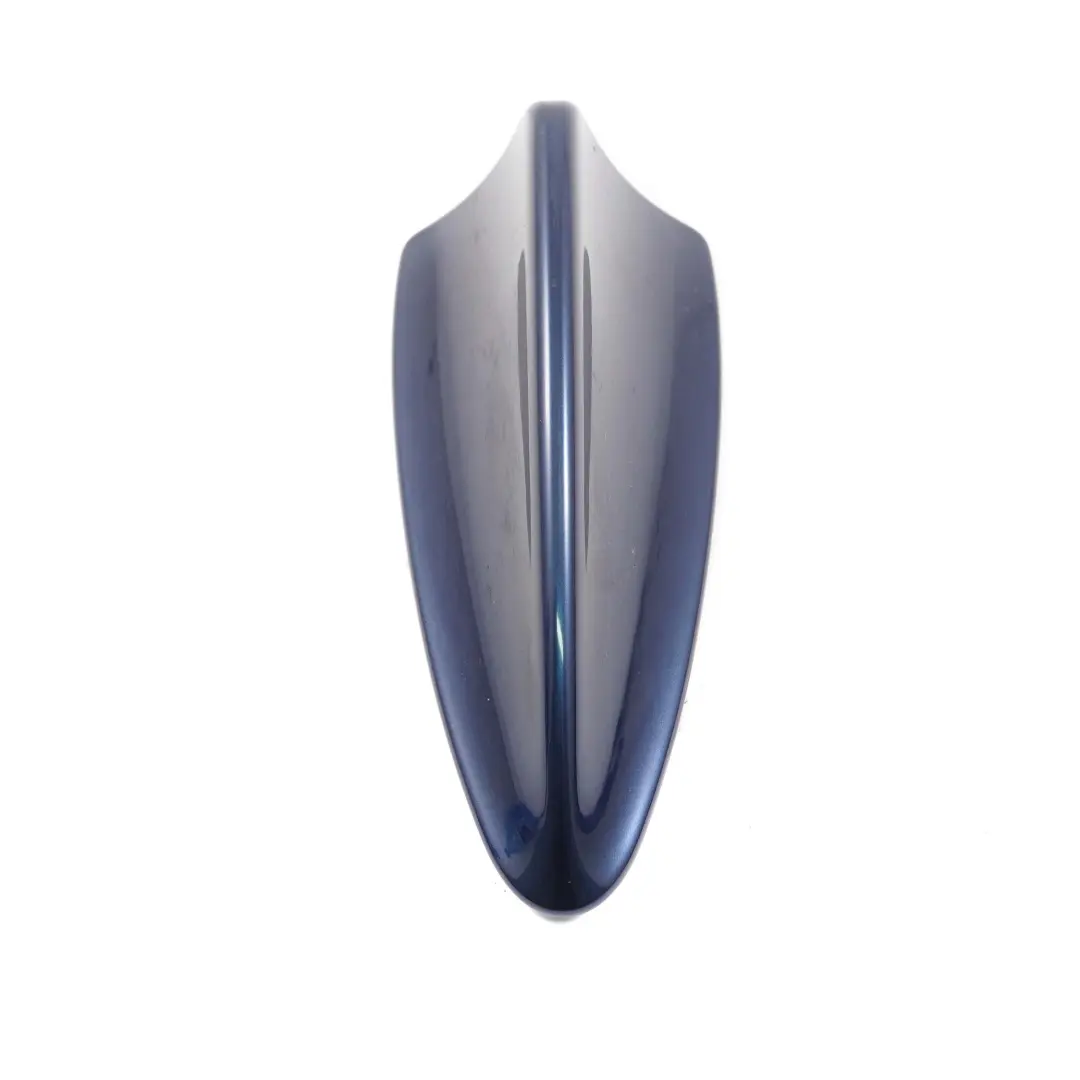BMW E60 Boîtier vide pour antenne toit Aileron de requin Bleu Tiefseeblau - A76 - SKU 0301273-DSB - Numéro de pièce 0301273