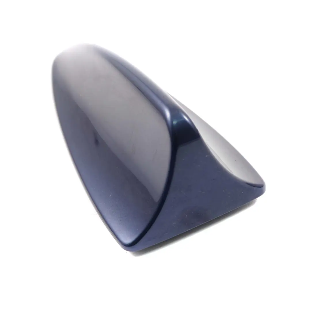 BMW E60 Boîtier vide pour antenne toit Aileron de requin Bleu Tiefseeblau - A76 - SKU 0301273-DSB - Numéro de pièce 0301273