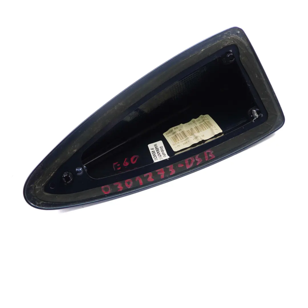 BMW E60 Carcasa Vacía Para Antena Techo Cubierta Aleta Tiburón Tiefseeblau Azul - SKU 0301273-DSB - Número de pieza 0301273
