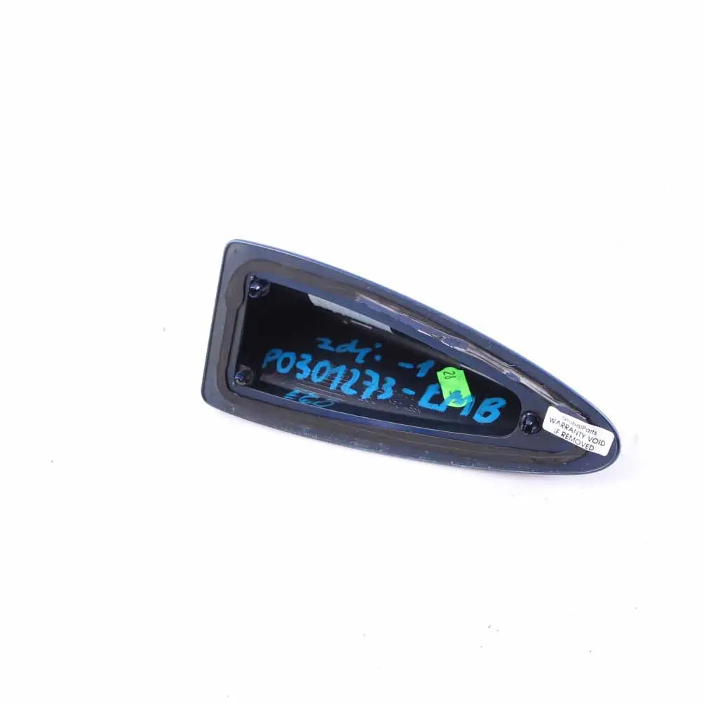 Roof Antenna Shark Empty Housing Le Mans Blau Blue Metallic 381 to BMW E60 with Part number 0301273 BMW E60 Roof Antenna Shark Empty Housing Le Mans Blau Blue Metallic 381 - SKU 0301273-LMB1 - Part number 0301273