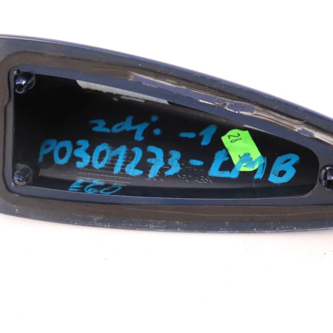 Roof Antenna Shark Empty Housing Le Mans Blau Blue Metallic 381 to BMW E60 with Part number 0301273 BMW E60 Roof Antenna Shark Empty Housing Le Mans Blau Blue Metallic 381 - SKU 0301273-LMB1 - Part number 0301273