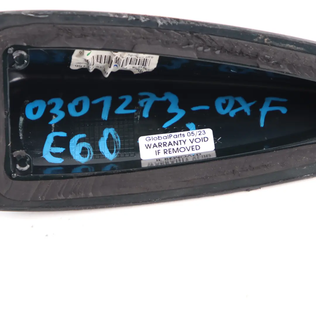 Empty Housing Roof Antenna Shark Fin Cover Oxford Green - 430 to BMW E60 with Part number 0301273 BMW E60 Empty Housing Roof Antenna Shark Fin Cover Oxford Green - 430 - SKU 0301273-OXF - Part number 0301273
