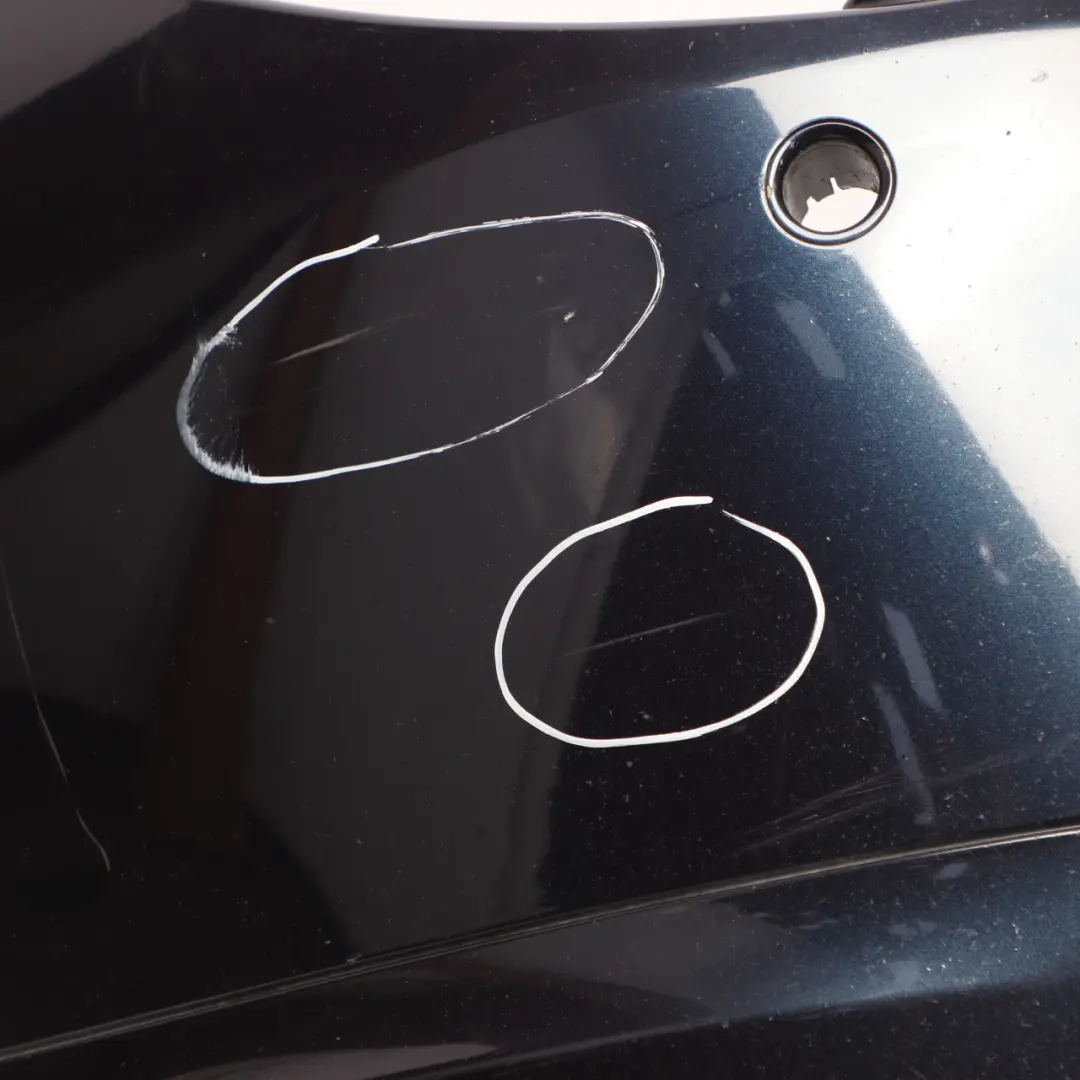 BMW E63 E64 Front Bumper Trim Panel Covering Blue Onyx Metallic - S11 - SKU 0301604-BLO - Part number 0301604