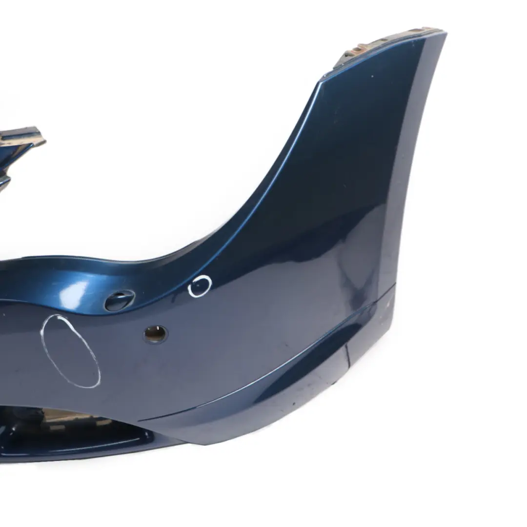 BMW E63 E64 Front Bumper Trim Panel Covering Mystic Blue Metallic - A07 - SKU 0301604-MYS - Part number 0301604