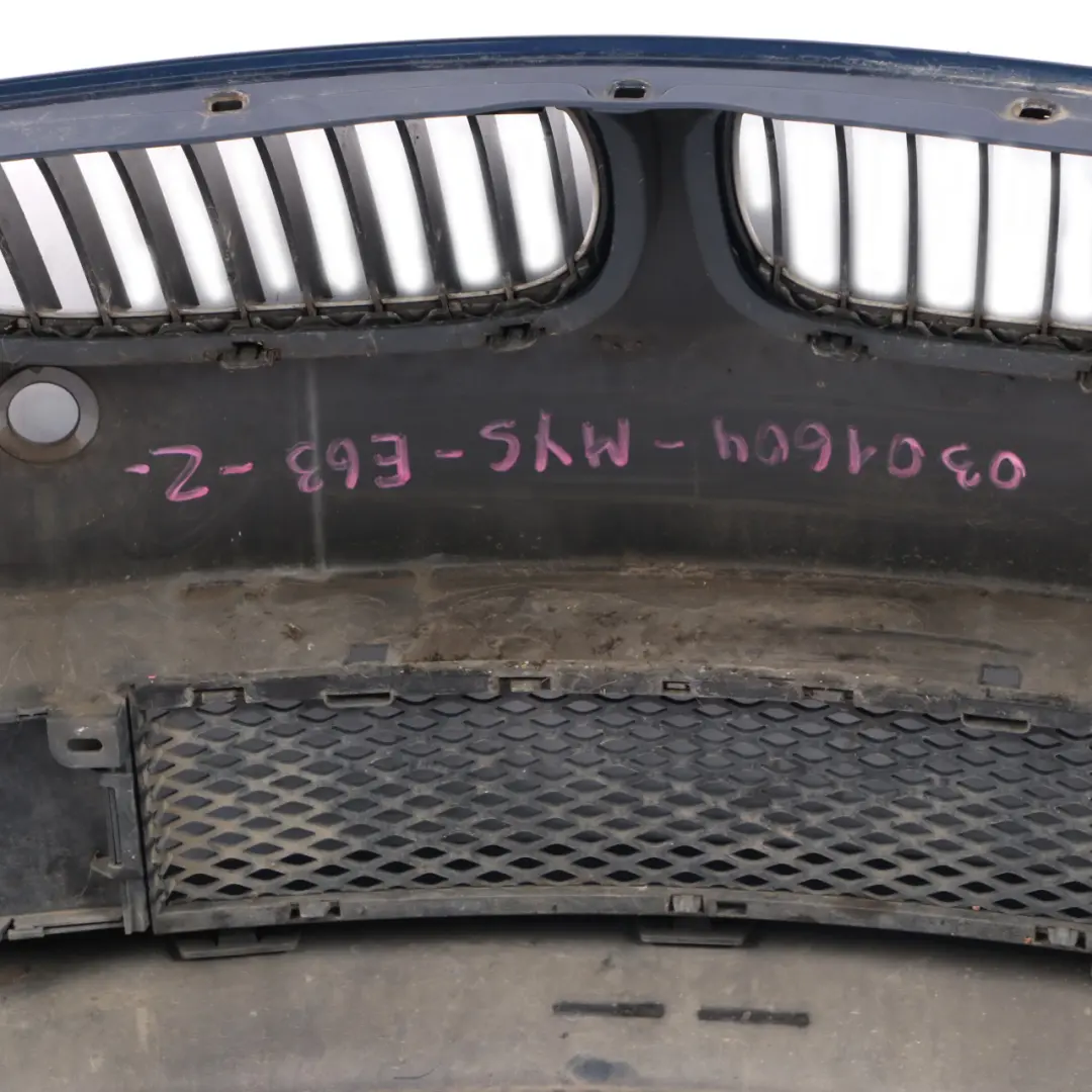 Front Bumper Trim Panel Covering Mystic Blue Metallic - A07 to BMW E63 E64 with Part number 0301604 BMW E63 E64 Front Bumper Trim Panel Covering Mystic Blue Metallic - A07 - SKU 0301604-MYS - Part number 0301604