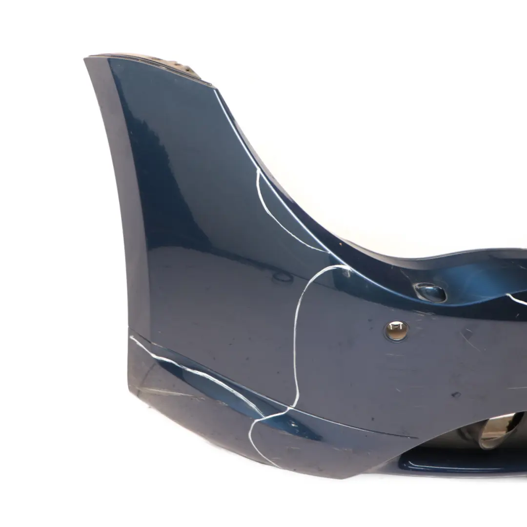 BMW E63 E64 Front Bumper Trim Panel Covering Mystic Blue Metallic - A07 - SKU 0301604-MYS - Part number 0301604