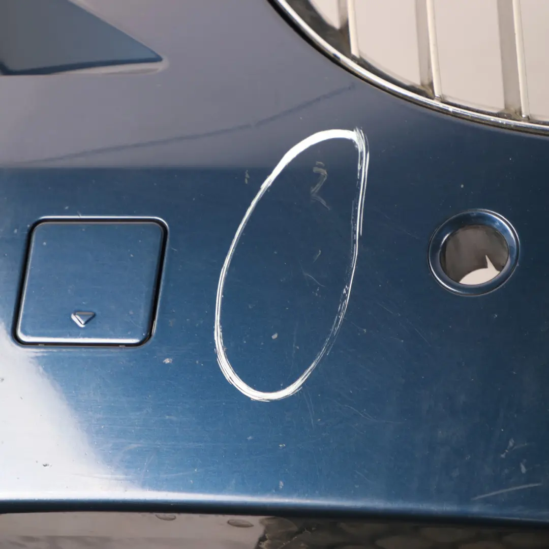 BMW E63 E64 Front Bumper Trim Panel Covering Mystic Blue Metallic - A07 - SKU 0301604-MYS - Part number 0301604