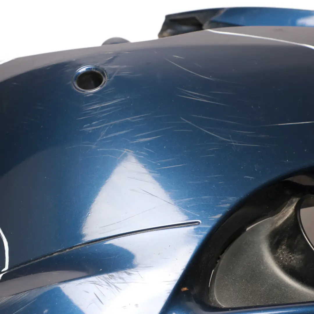 BMW E63 E64 Front Bumper Trim Panel Covering Mystic Blue Metallic - A07 - SKU 0301604-MYS - Part number 0301604