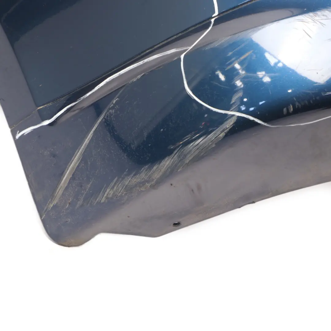 BMW E63 E64 Front Bumper Trim Panel Covering Mystic Blue Metallic - A07 - SKU 0301604-MYS - Part number 0301604
