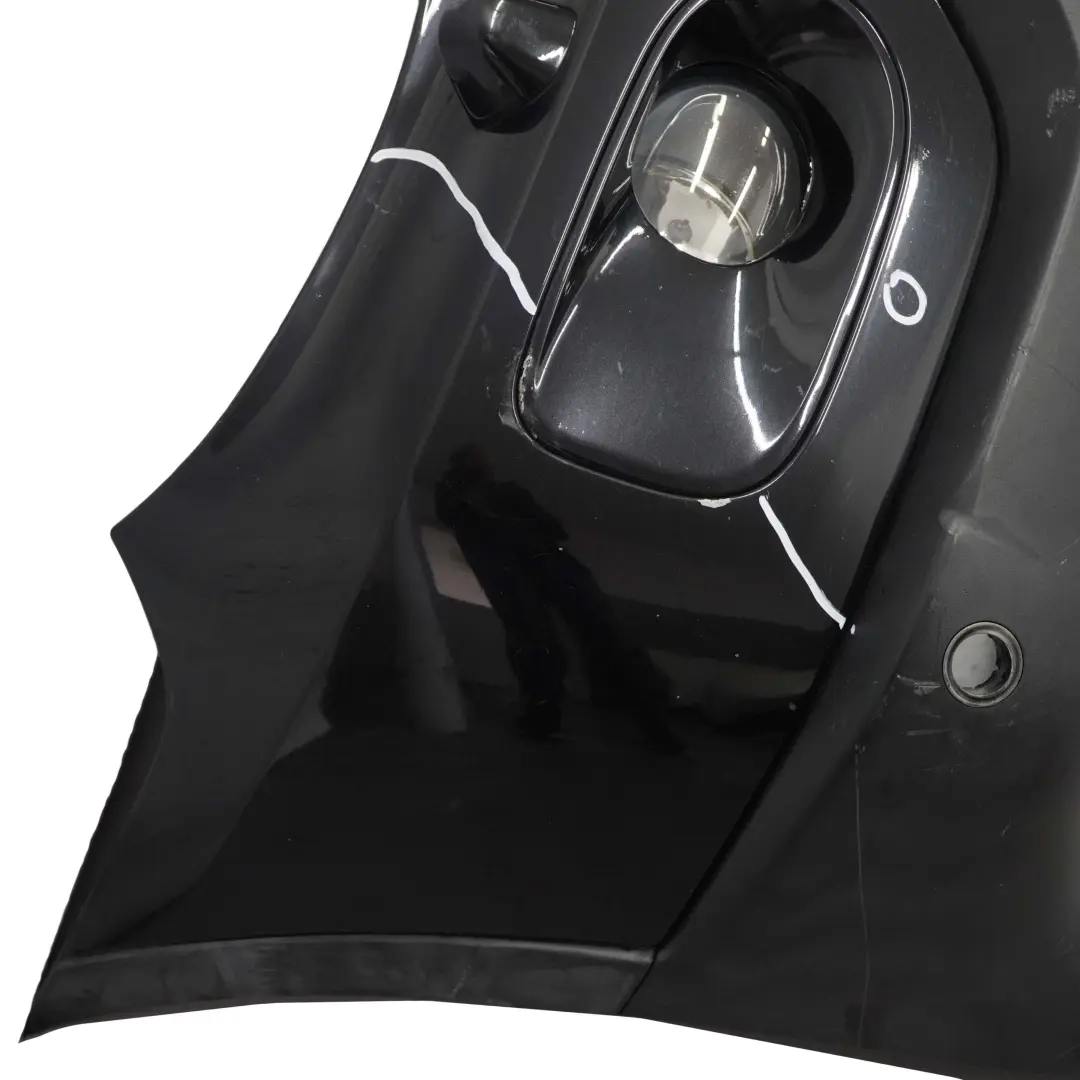 BMW X5 E53 Facelift Front Bumper Panel PDC Black Sapphire Metallic - 475 - SKU 0301713-BS1 - Part number 0301713