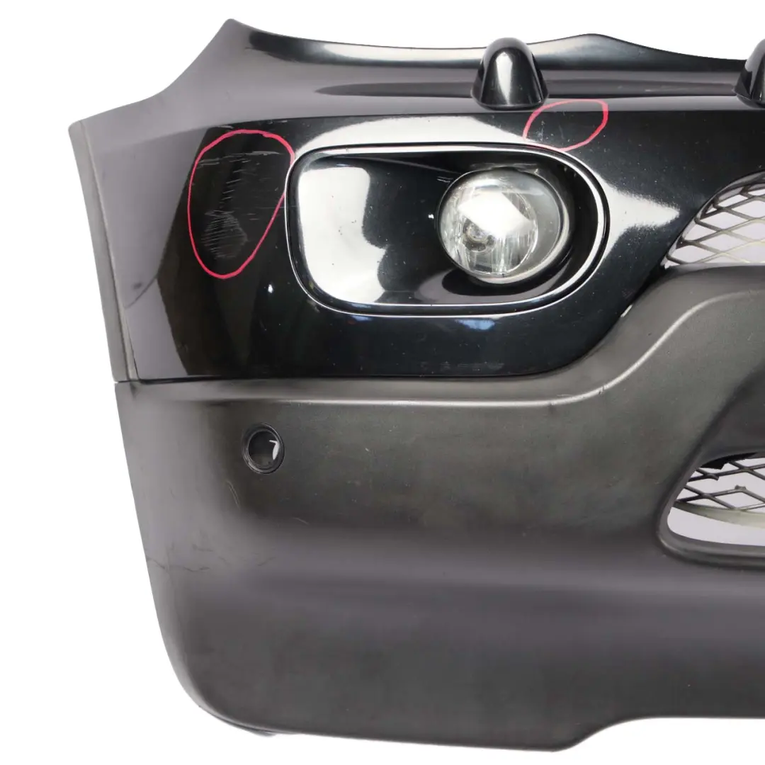BMW X5 E53 Facelift Front Bumper Panel PDC Black Sapphire Metallic - 475 - SKU 0301713-BS - Part number 0301713