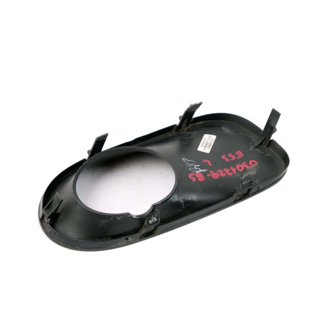 Front Left N/S Bumper Cover Fog Lamp Trim Black Sapphire Metallic 475 to BMW X5 E53 with Part number 0301729 BMW X5 E53 Front Left N/S Bumper Cover Fog Lamp Trim Black Sapphire Metallic 475 - SKU 0301729-BS - Part number 0301729