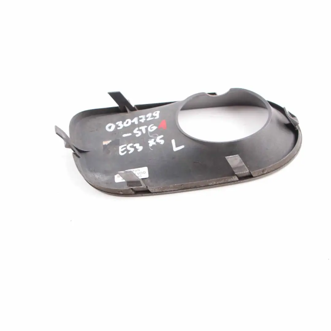 BMW X5 E53 Cubierta Luz Antiniebla Parachoques Delantero Izquierdo Gris - 472 - SKU 0301729-STG1 - Número de pieza 0301729