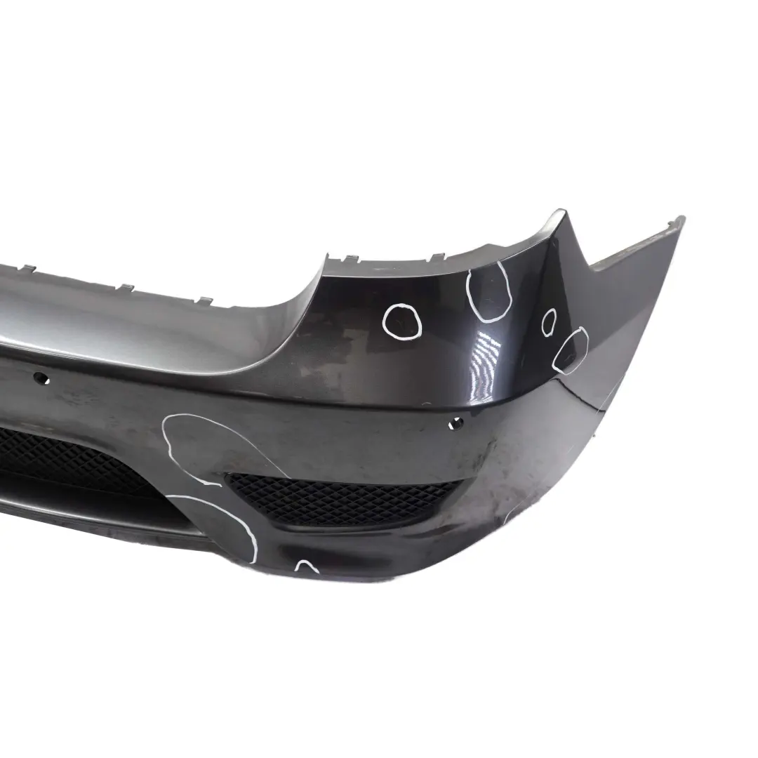 BMW 1 E81 E87 LCI Aerodynamic Rear Bumper Trim Panel PDC Sparkling Graphite A22 - SKU 0301916-SG - Part number 0301916