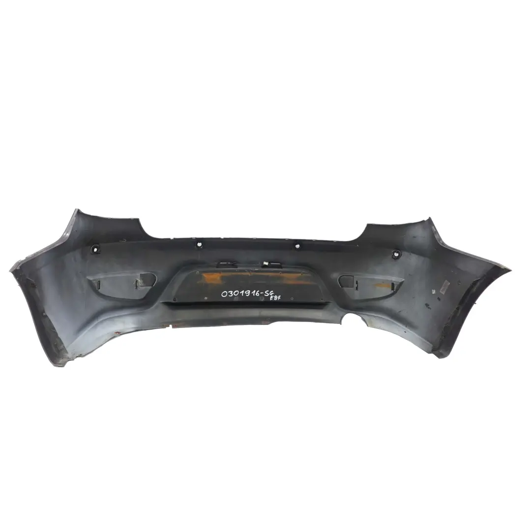 Aerodynamic Rear Bumper Trim Panel PDC Sparkling Graphite A22 to BMW 1 E81 E87 LCI with Part number 0301916 BMW 1 E81 E87 LCI Aerodynamic Rear Bumper Trim Panel PDC Sparkling Graphite A22 - SKU 0301916-SG - Part number 0301916