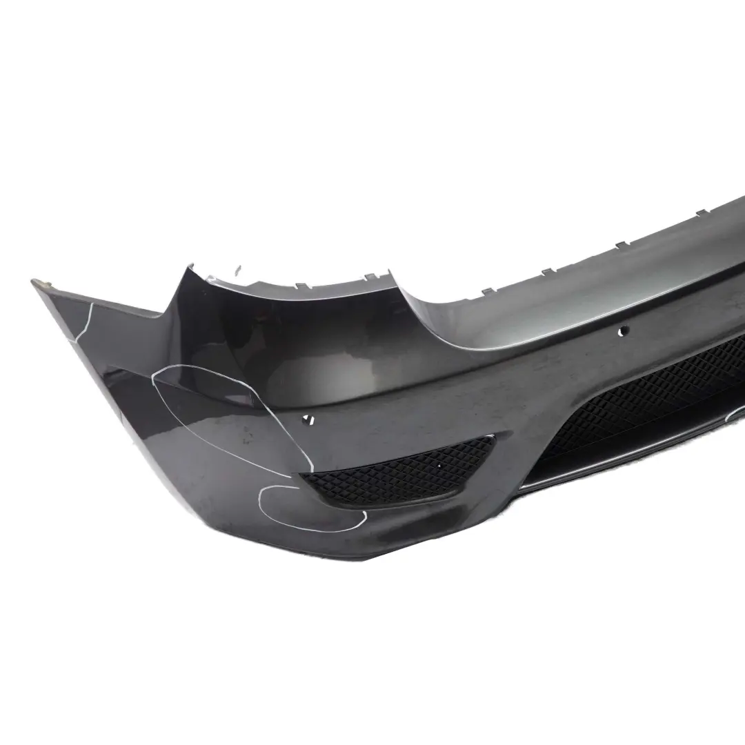 BMW 1 E81 E87 LCI Aerodynamik Stossfänger Hinten Karmesinrot Rot - A61 - SKU 0301916-SG - Teilenummer 0301916