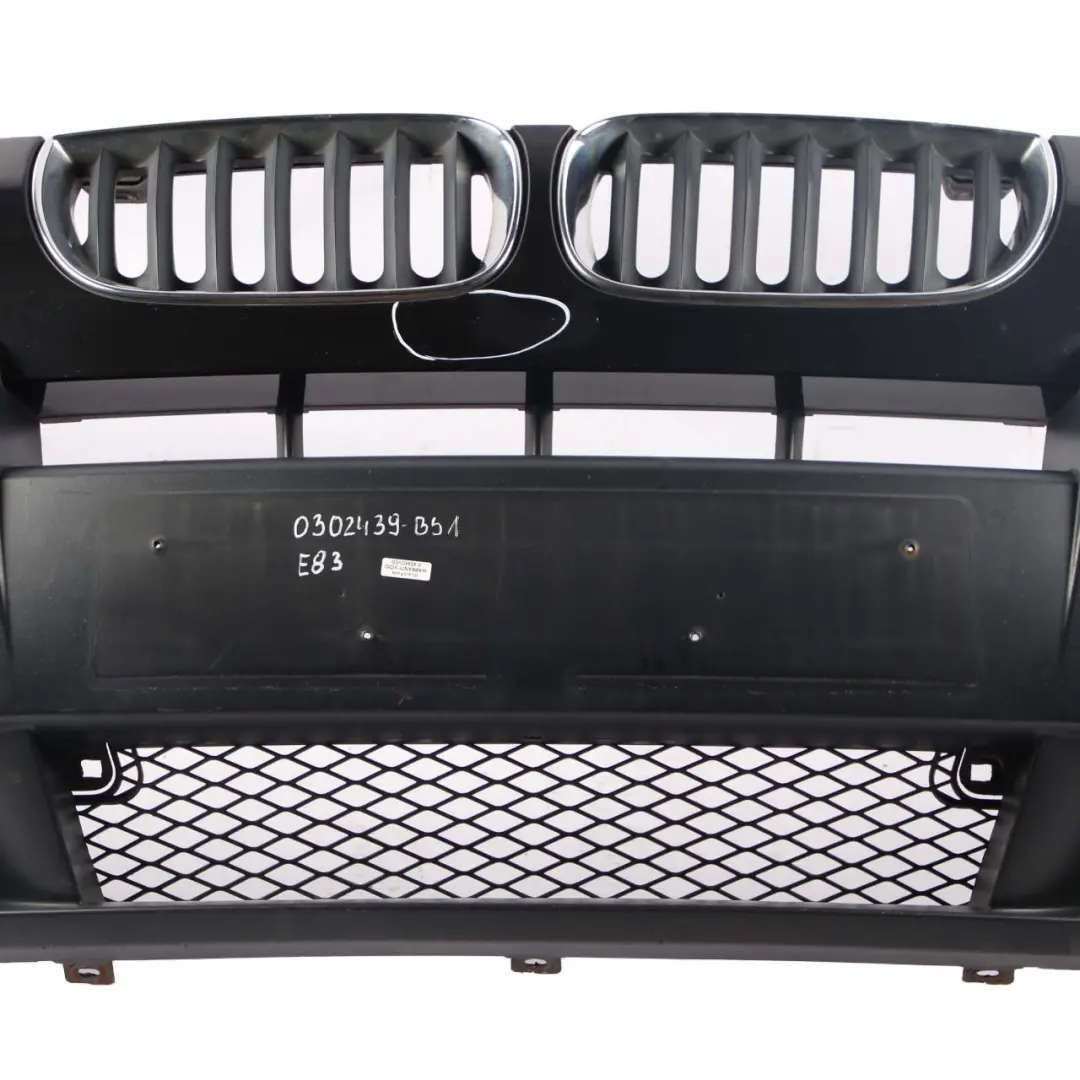 Front Bumper Cover PDC Panel Black Sapphire Metallic - 475 to BMW X3 E83 with Part number 0302439 BMW X3 E83 Front Bumper Cover PDC Panel Black Sapphire Metallic - 475 - SKU 0302439-BS1 - Part number 0302439