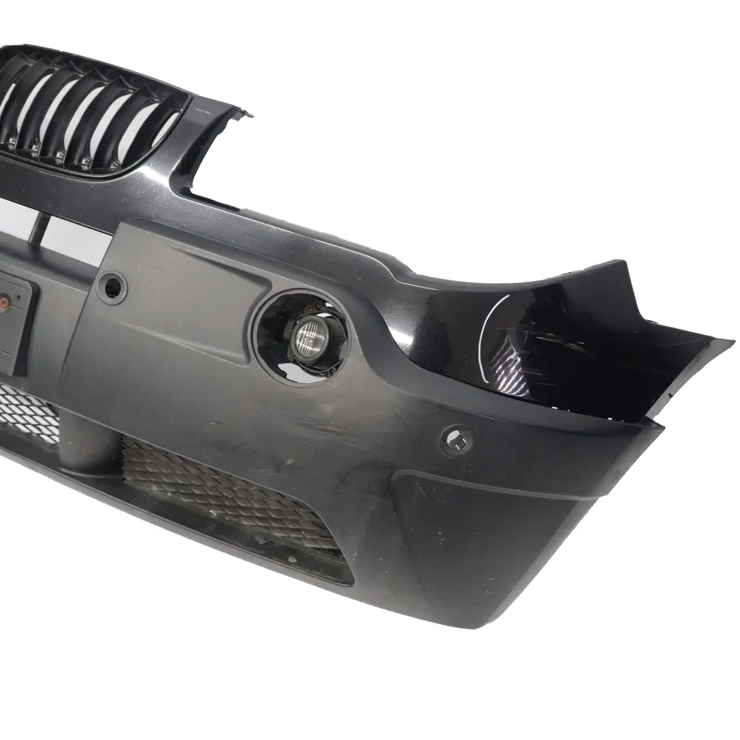 BMW X3 E83 Complete Front Bumper Cover PDC Black Sapphire Metallic - 475 - SKU 0302439-BS - Part number 0302439