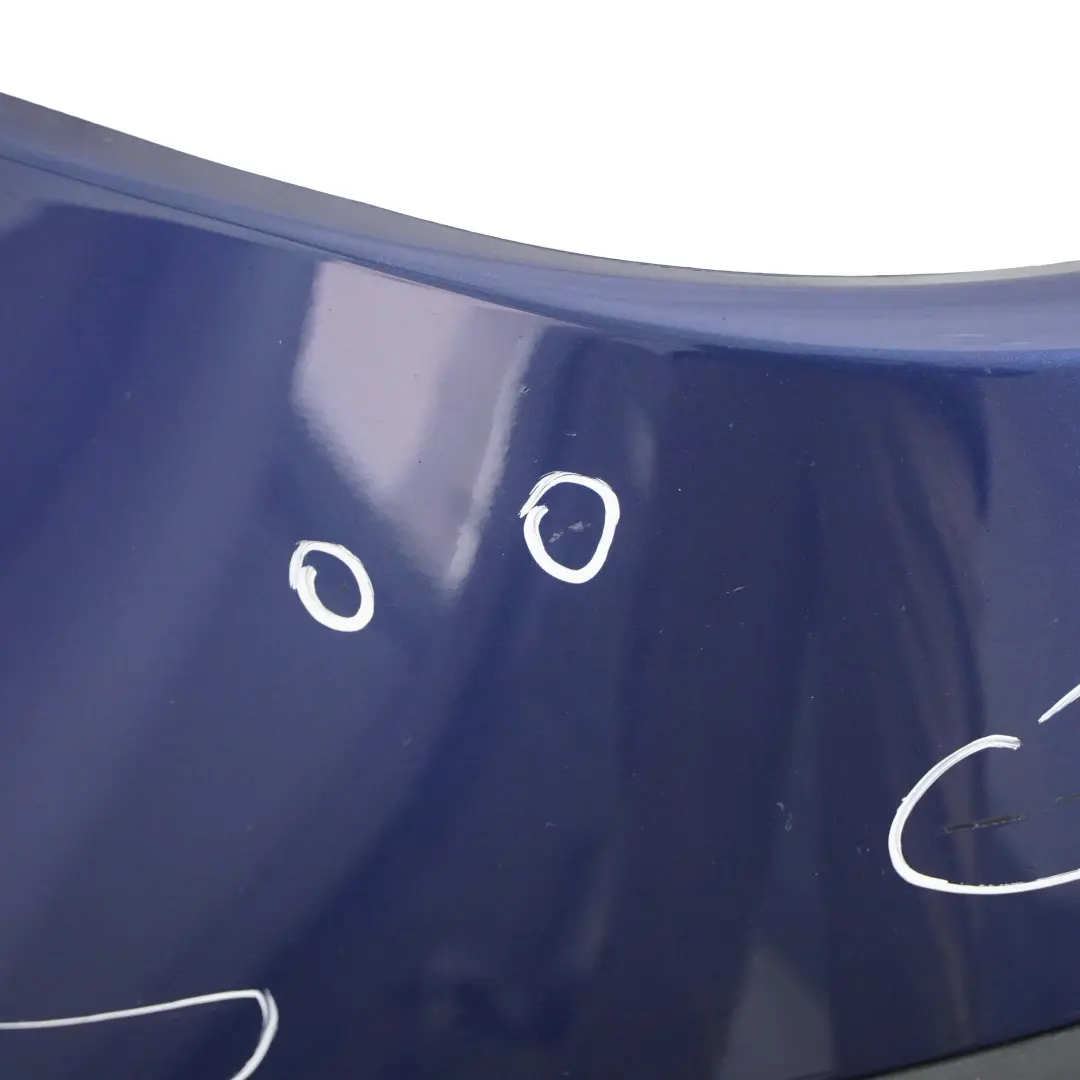BMW X3 E83 Complete Front Bumper Cover PDC Mysticblau Blue Metallic - A07 - SKU 0302439-MYS - Part number 0302439