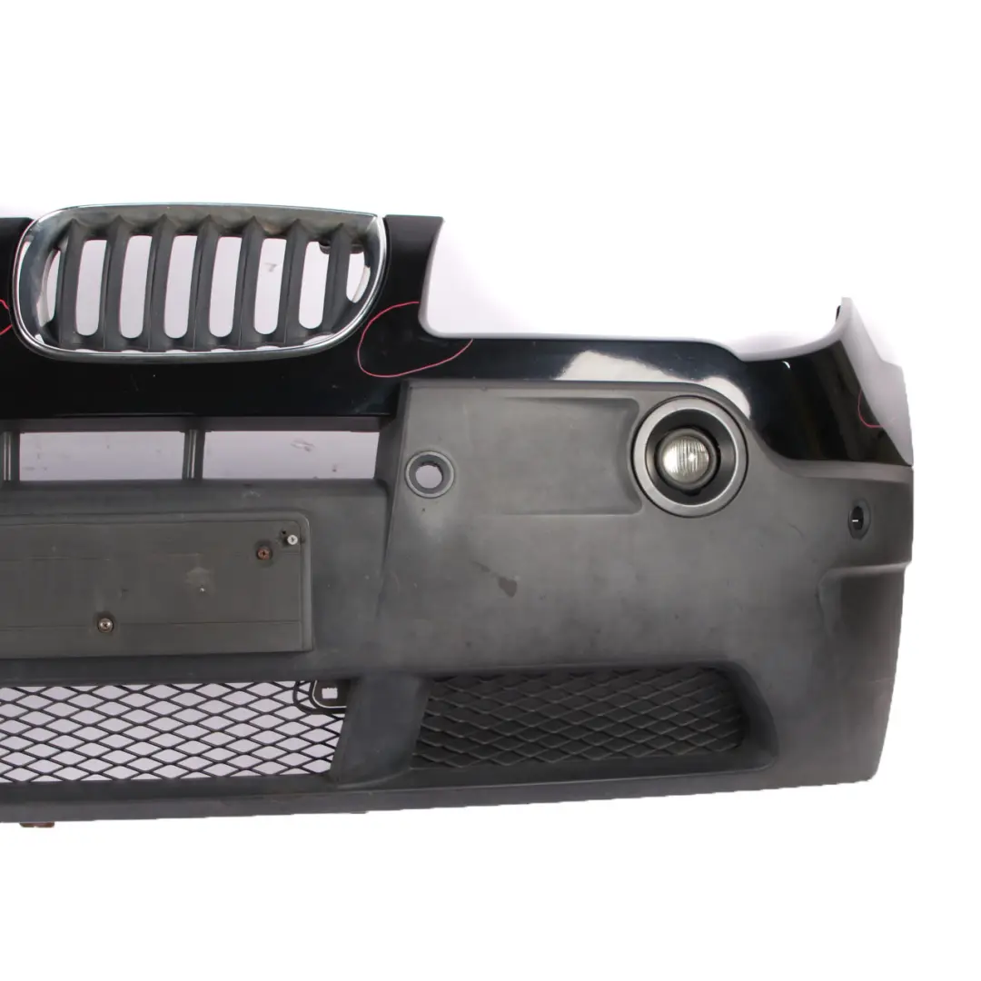 BMW X3 E83 Front Bumper Cover PDC Panel Schwarz 2 Black - 668 - SKU 0302439-SCH - Part number 0302439