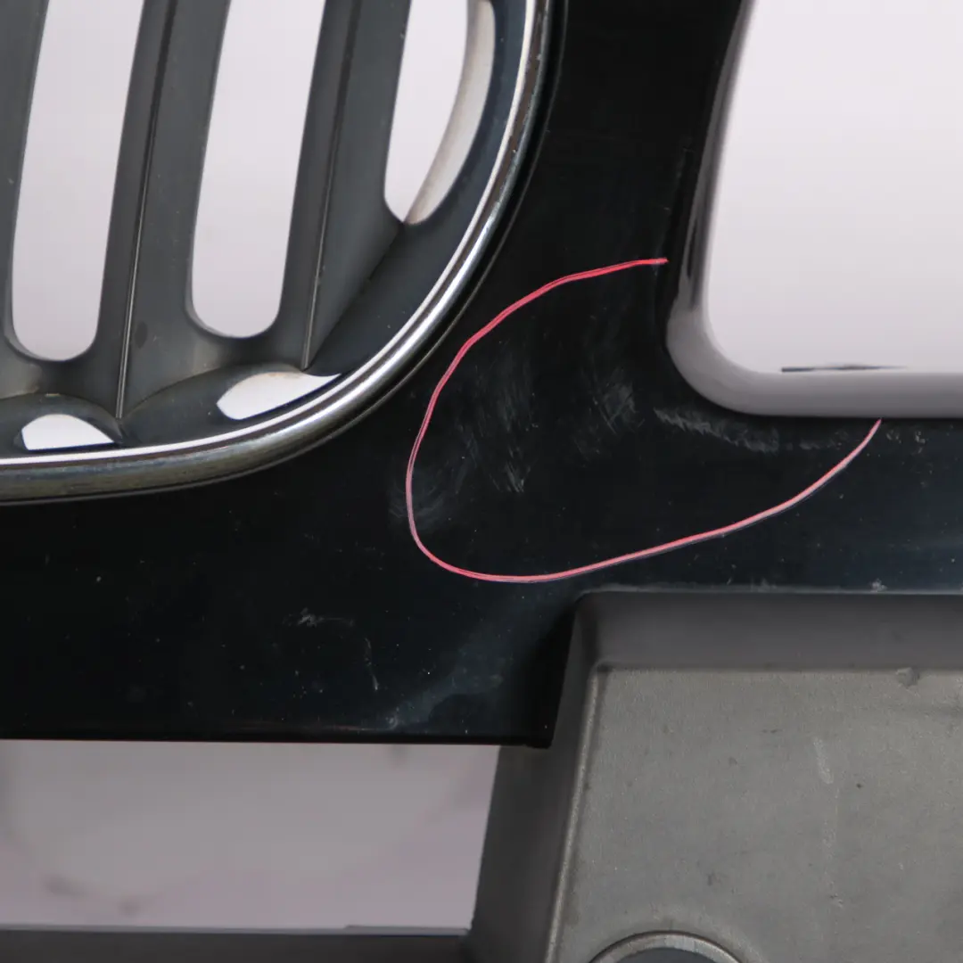 BMW X3 E83 Front Bumper Cover PDC Panel Schwarz 2 Black - 668 - SKU 0302439-SCH - Part number 0302439