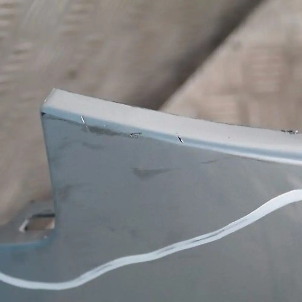 BMW X3 SERIES E83 Complete Front Bumper PDC Bluewater Blue Water Metallic 896 - SKU 0302439-WB - Part number 302439