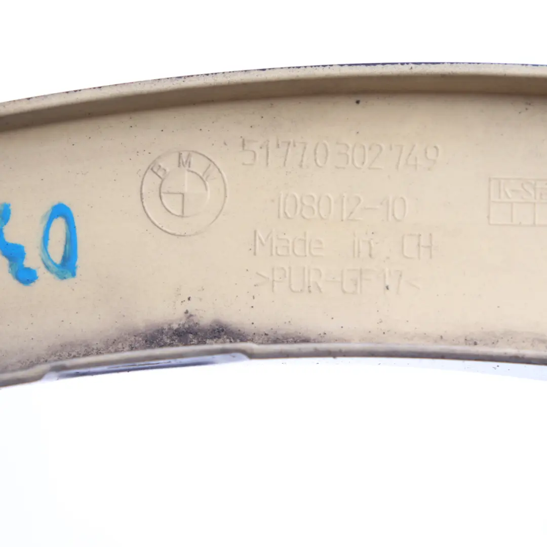 BMW X3 E83 Aero Radlauf Hinten Links Bluewater Wasserblau - 896 - SKU 0302749-BS - Teilenummer 0302749