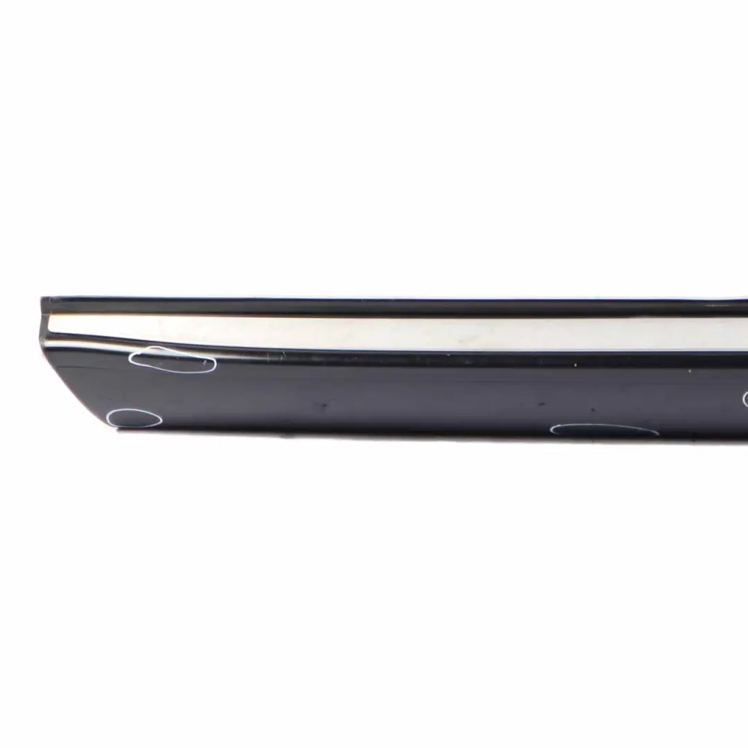 Side Skirt Aerokit Door Sill Cover Left N/S Black Sapphire - 475 BMW X3 E83 - SKU 0302753-BS - Part number 0302753