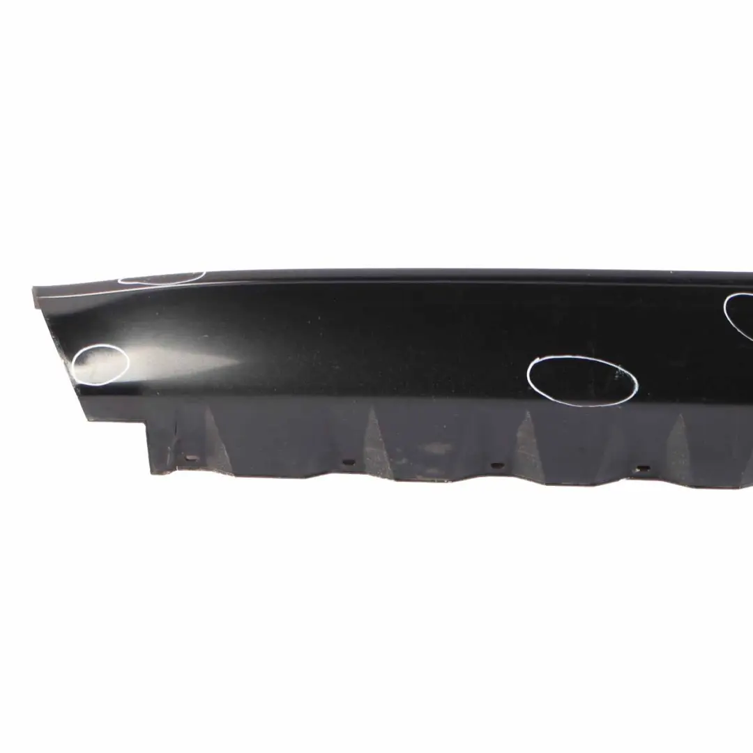 Side Skirt Aerokit Door Sill Cover Left N/S Black Sapphire - 475 BMW X3 E83 - SKU 0302753-BS - Part number 0302753