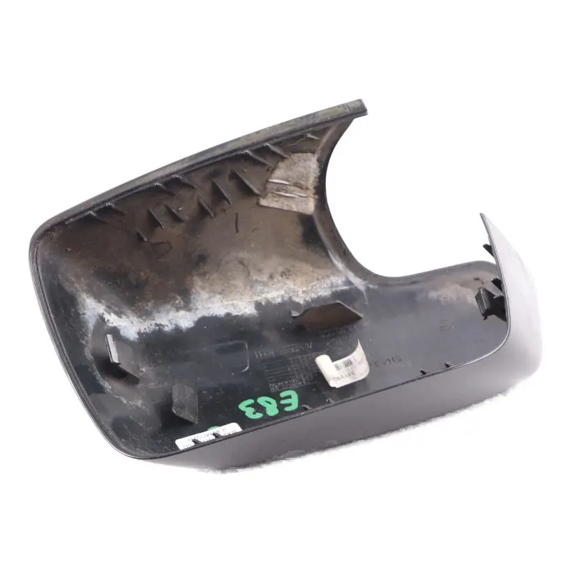 BMW X3 E83 Wing Mirror Cover Right Cap O/S Casing Black Sapphire Metallic 475 - SKU 0302960-BS1 - Part number 0302960