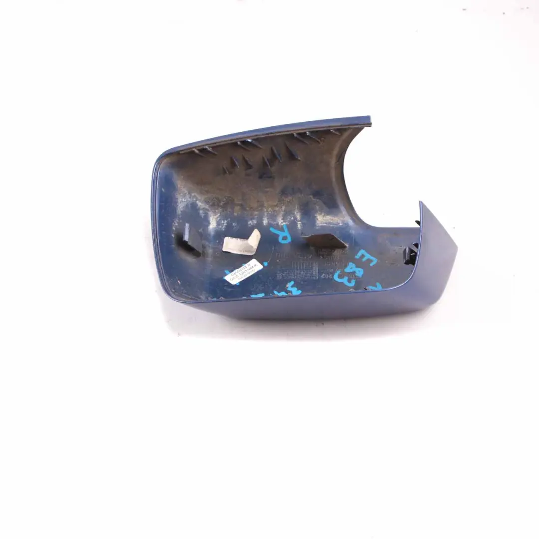  Mirror Cover BMW X3 E83 Wing Right Cap O/S Casing Montego Blue - A51 - SKU 0302960-MTB - Part number 0302960