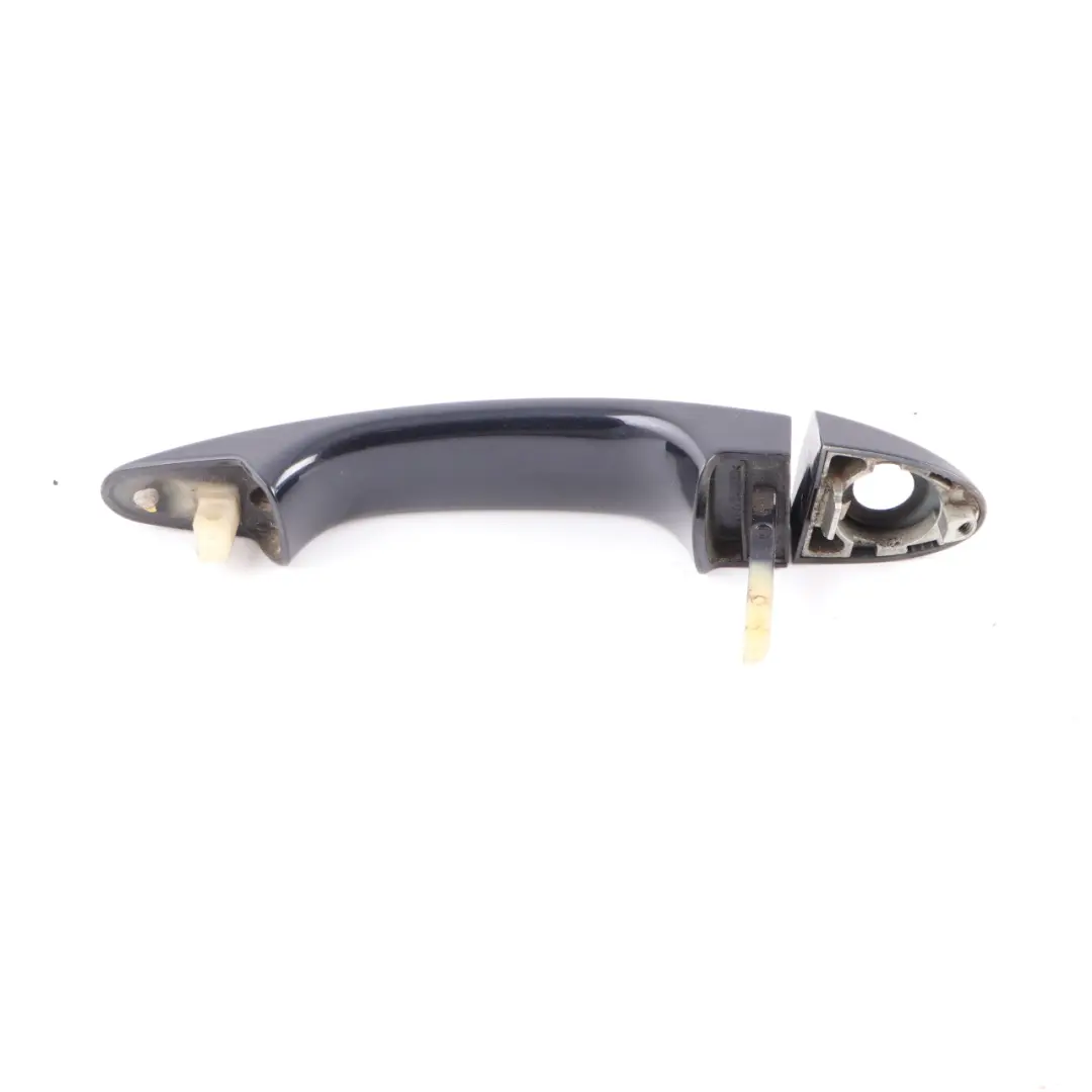 BMW X3 E83 Door Handle Front Right O/S Grab Outside Monaco Blue Metallic - A35 - SKU 0303032-MB1 - Part number 0303032