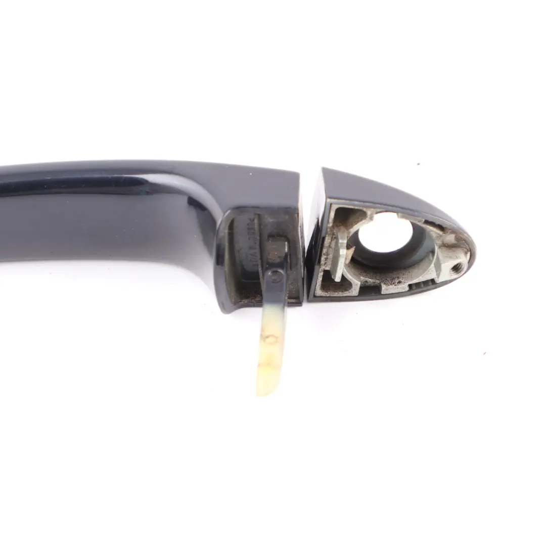 BMW X3 E83 Door Handle Front Right O/S Grab Outside Monaco Blue Metallic - A35 - SKU 0303032-MB1 - Part number 0303032