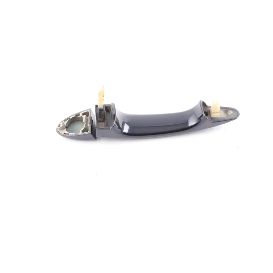 BMW X3 E83 Door Handle Rear Right O/S Grab Outside Monaco Blue Metallic - A35 - SKU 0303032-MB - Part number 0303032