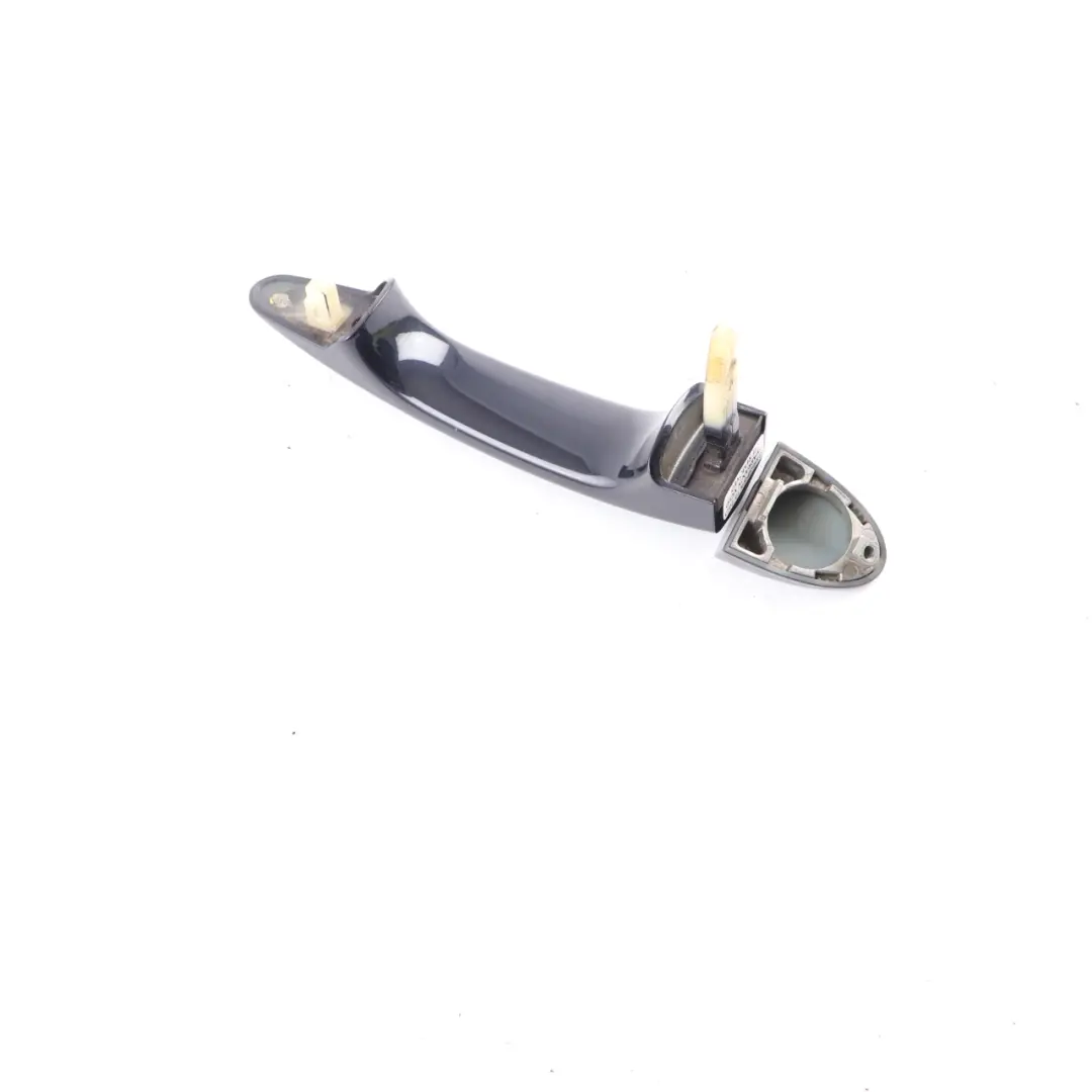 BMW X3 E83 Door Handle Rear Right O/S Grab Outside Monaco Blue Metallic - A35 - SKU 0303032-MB - Part number 0303032