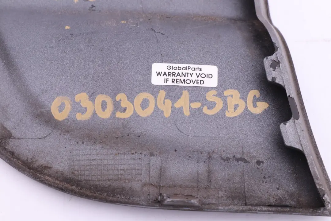 Front Right O/S Side Panel Trim Cover Silbergrau Silver Grey to BMW X3 Series E83 with Part number 303041 BMW X3 Series E83 Front Right O/S Side Panel Trim Cover Silbergrau Silver Grey - SKU 0303041-SBG - Part number 303041