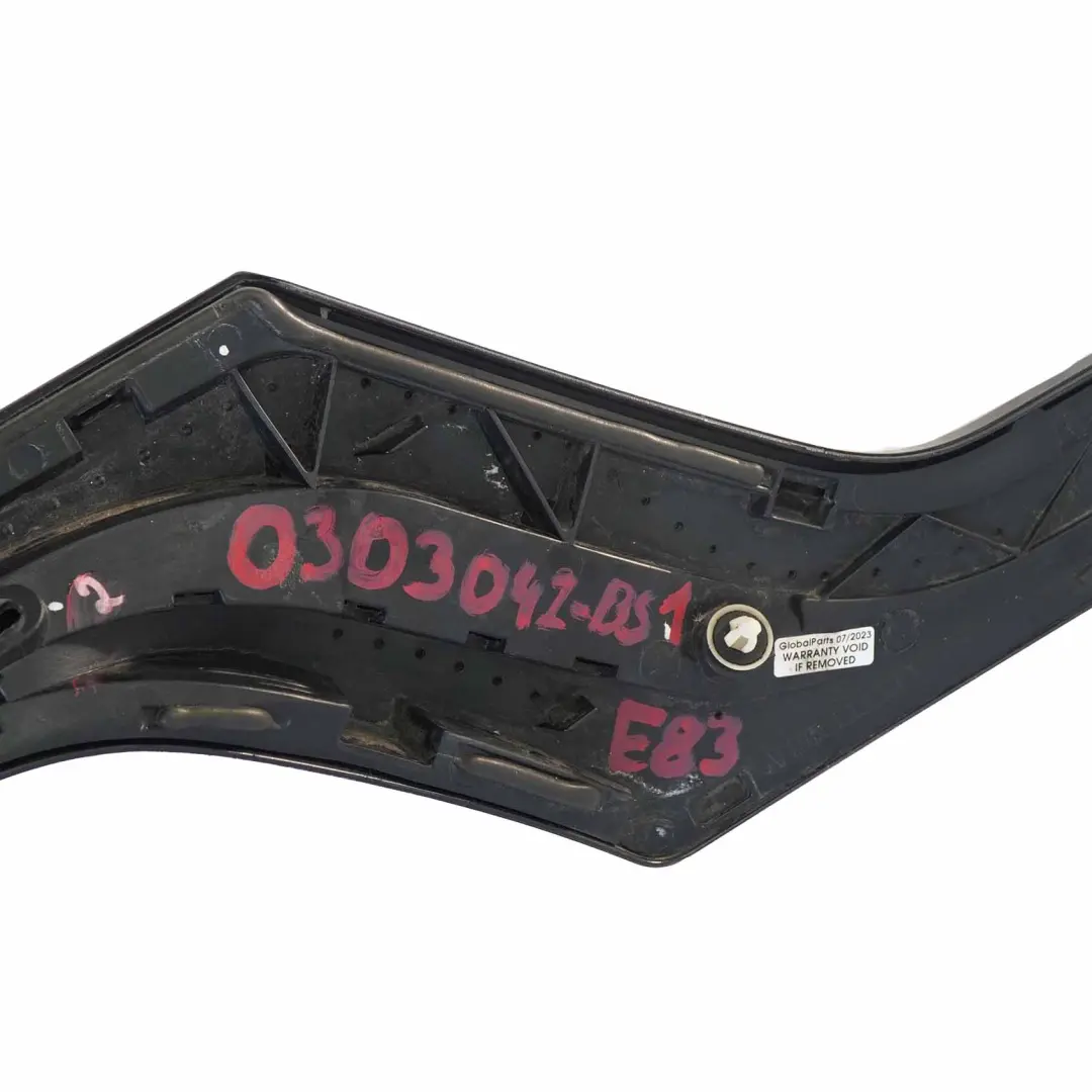 BMW X3 er E83 Blende Heckklappe Saphirschwarz - 475 0303042 - SKU 0303042-BS1 - Teilenummer 0303042-BS
