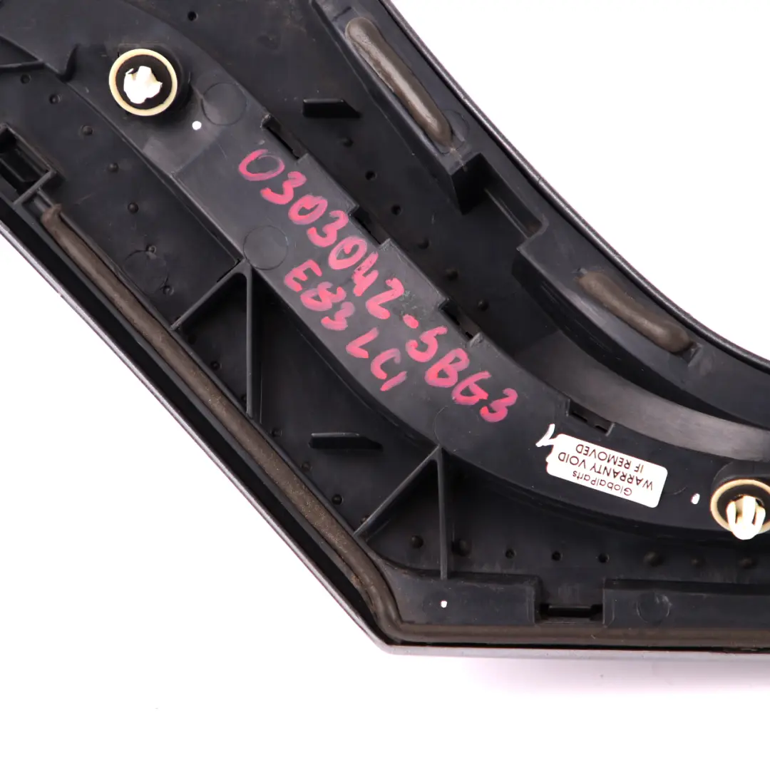 Trunk Boot Lid Tailgate Cover Finisher Silbergrau Silver Grey - A08 to BMW X3 E83 with Part number 0303042 BMW X3 E83 Trunk Boot Lid Tailgate Cover Finisher Silbergrau Silver Grey - A08 - SKU 0303042-SBG3 - Part number 0303042