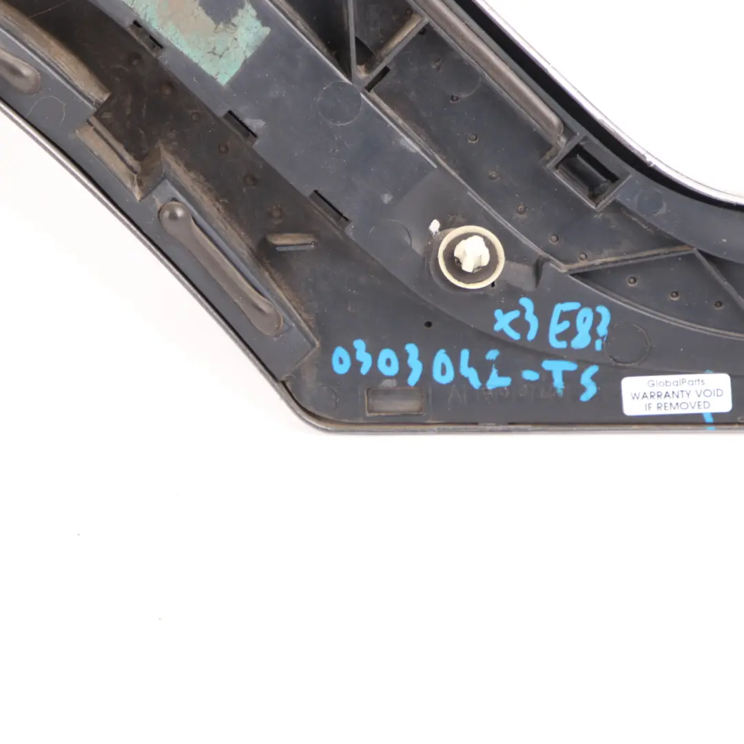 BMW X3 er E83 Blende Heckklappe lackiert Titansilber 354 51130 0 - SKU 0303042-TS2 - Teilenummer 303042