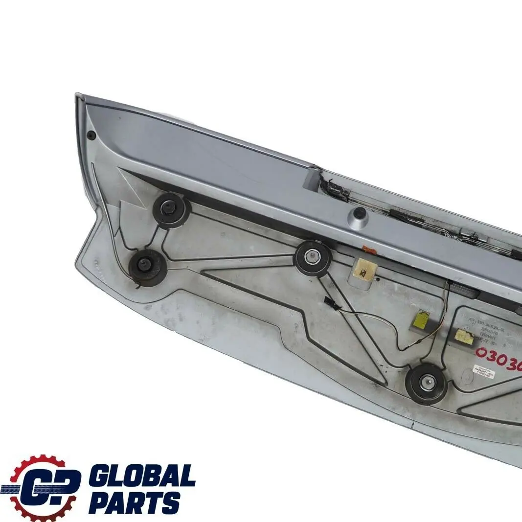 Spoiler Upper Trunk Lid Roof Bluewater Water Blue 3400384 BMW X3 SERIES E83 Rear - SKU 0303044-WB - Part number 0303044