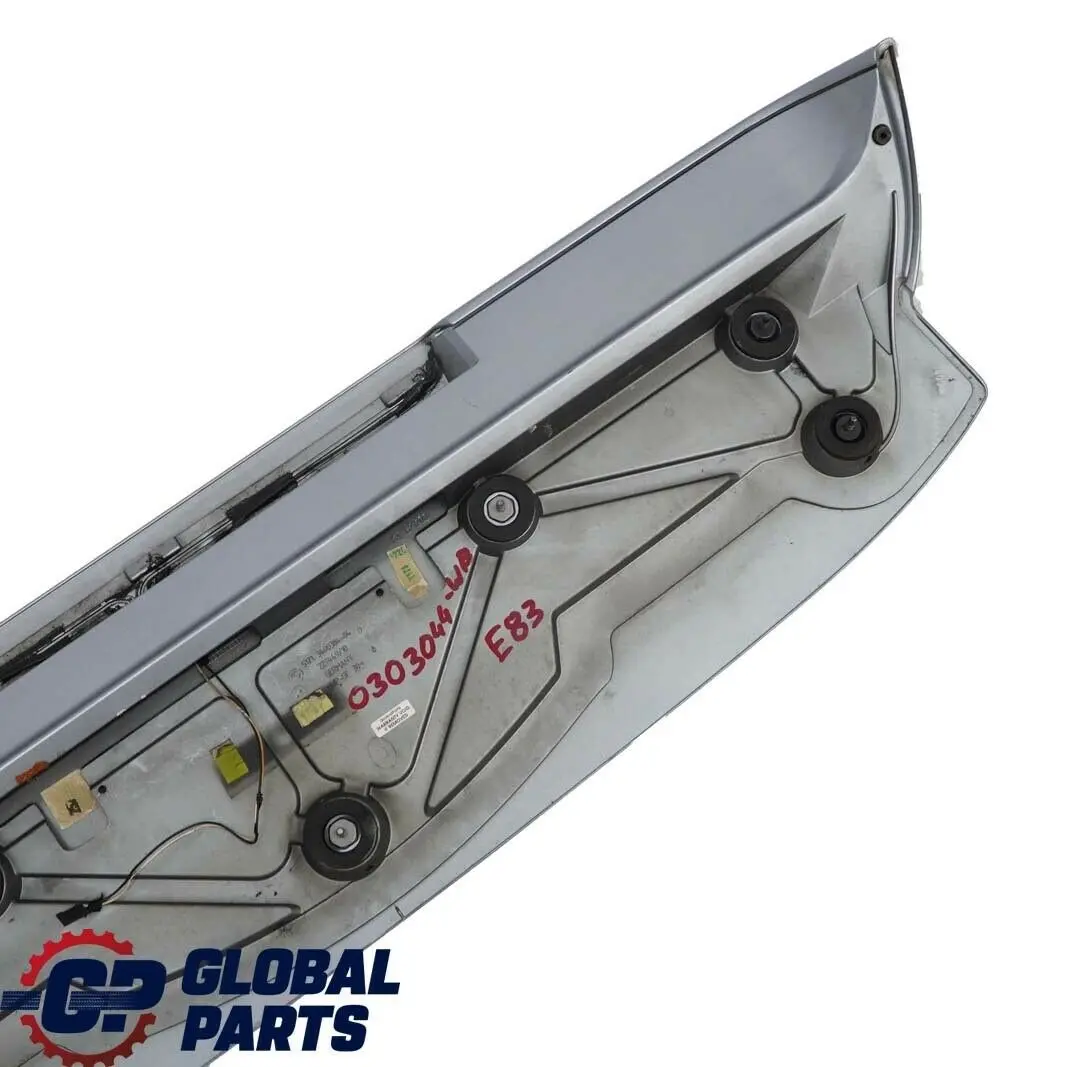 Spoiler Upper Trunk Lid Roof Bluewater Water Blue 3400384 BMW X3 SERIES E83 Rear - SKU 0303044-WB - Part number 0303044