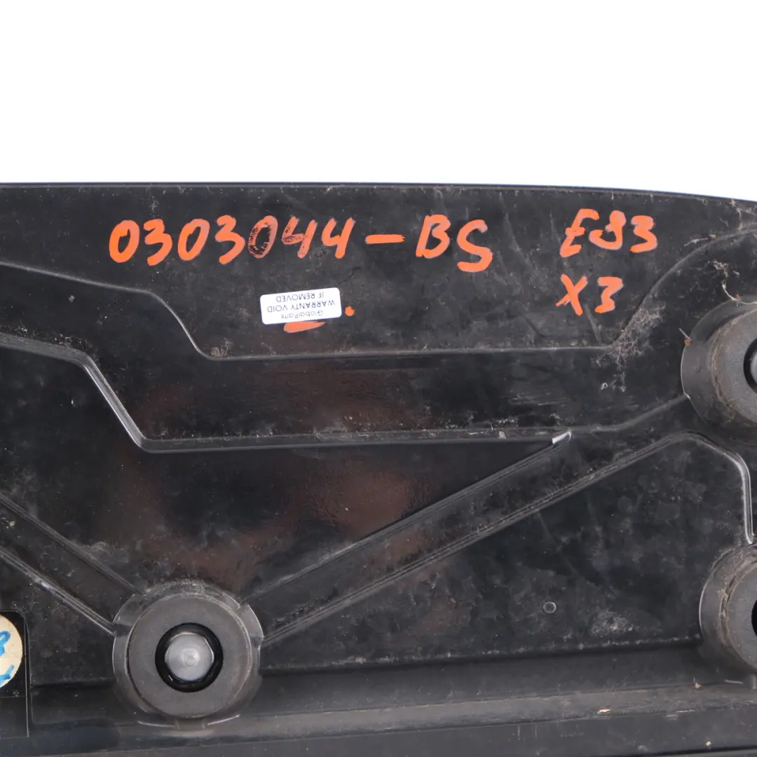 BMW X3 E83 Spoiler trasero Tapa superior del maletero Techo Negro Zafiro 3400384 - SKU 0303044-BS - Número de pieza 0303044-BS