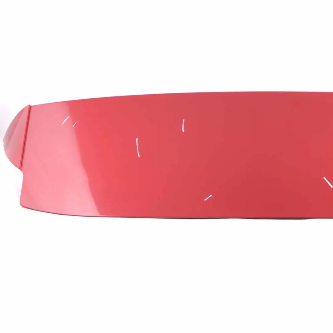 Spoiler Upper Trunk Lid Panel Flamenco Rot Metallic 470 to BMW X3 E83 Rear with Part number 0303044 BMW X3 E83 Rear Spoiler Upper Trunk Lid Panel Flamenco Rot Metallic 470 - SKU 0303044-FLA - Part number 0303044