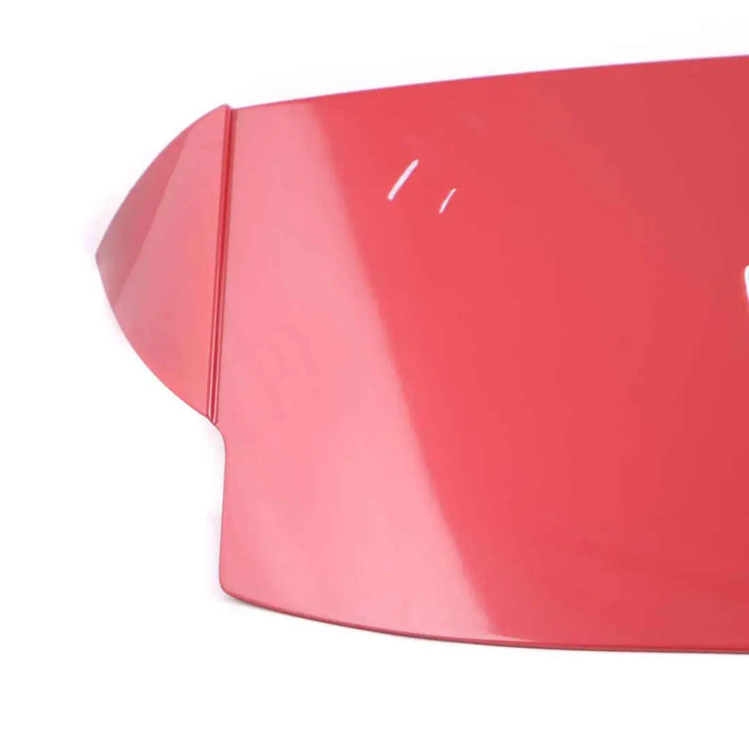 Spoiler Upper Trunk Lid Panel Flamenco Rot Metallic 470 to BMW X3 E83 Rear with Part number 0303044 BMW X3 E83 Rear Spoiler Upper Trunk Lid Panel Flamenco Rot Metallic 470 - SKU 0303044-FLA - Part number 0303044