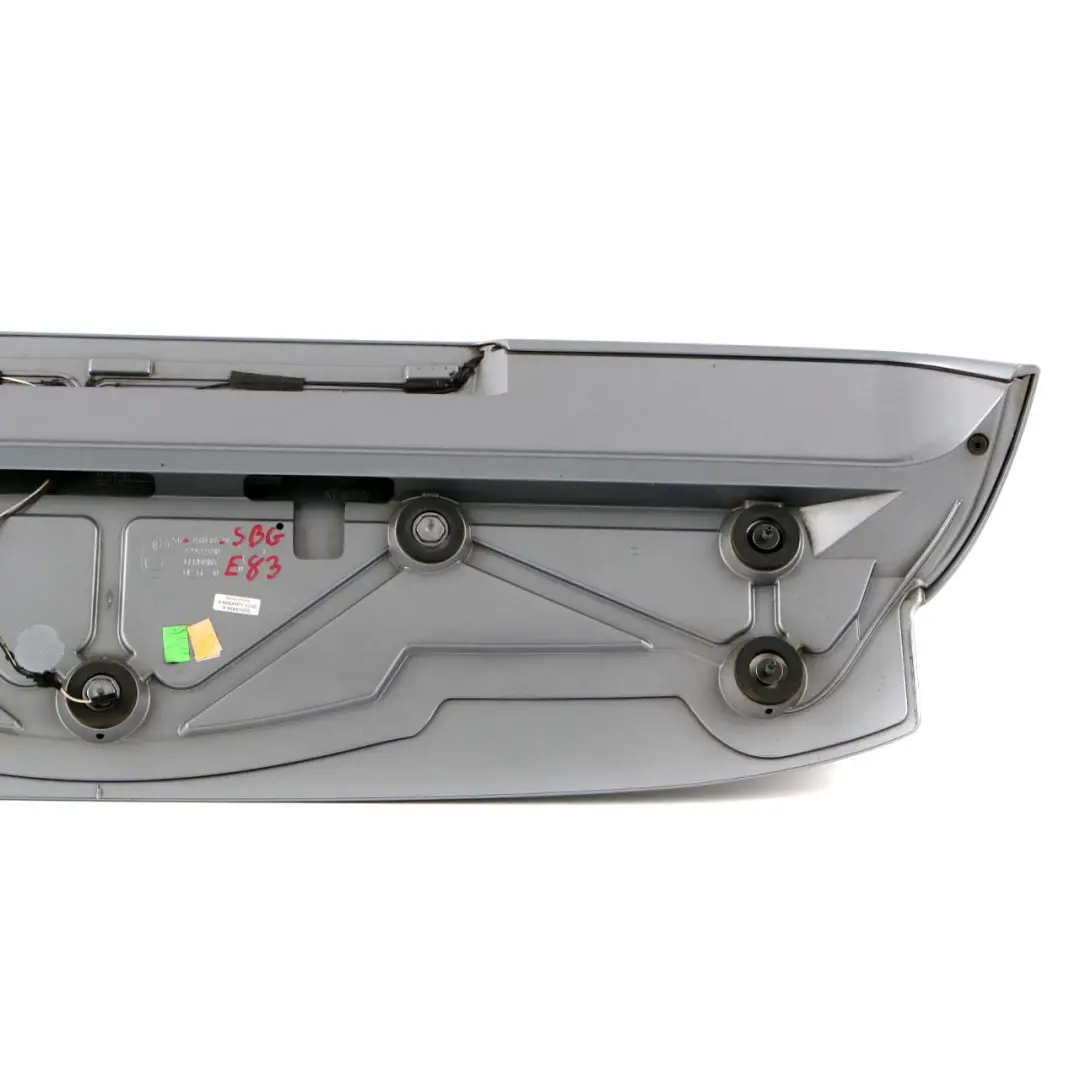 BMW X3 Series E83 Rear Spoiler Upper Trunk Lid Roof Silbergrau Grey - A08 - SKU 0303044-SBG3 - Part number 0303044